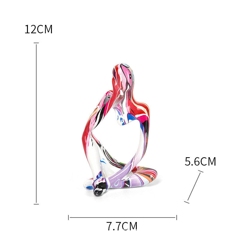 Character Ornament Thinker Creative Crafts Pi-Mart