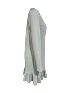 Ladies' Solid Color Lace A-list Casual Long Sleeved Dress - SJB-DIAMOND ELITES