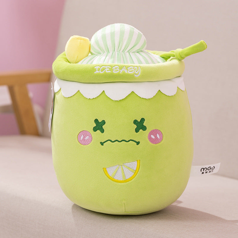 Fashion Cute Milk Tea Plush Toy Pi-Mart