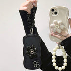 Ladies Temperament Flower Stand Phone Case Pi-Mart