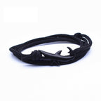 Nylon Rope Chain Luxury  Bracelets For Women And Men Ocean Shark Charm Bracelet Popular Jewelry Anchor Bracelet Style - SJB-DIAMOND ELITES