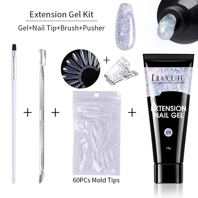 Extension Gel Set - SJB-DIAMOND ELITES