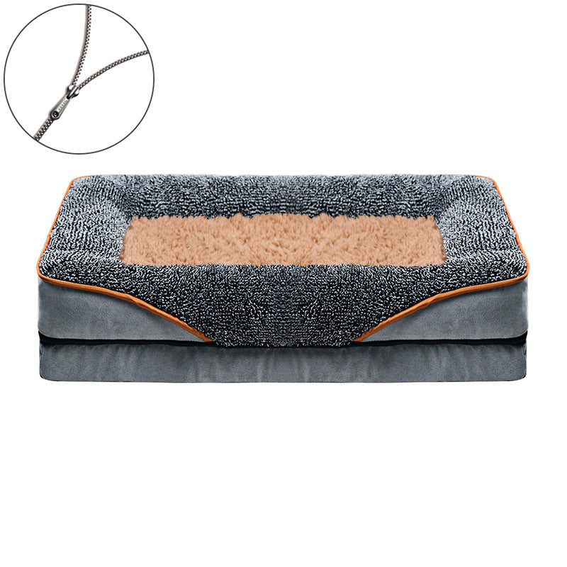 Pet Supplies Square Sofa Bed Dog Kennel Cat Litter Pet Pad Pi-Mart