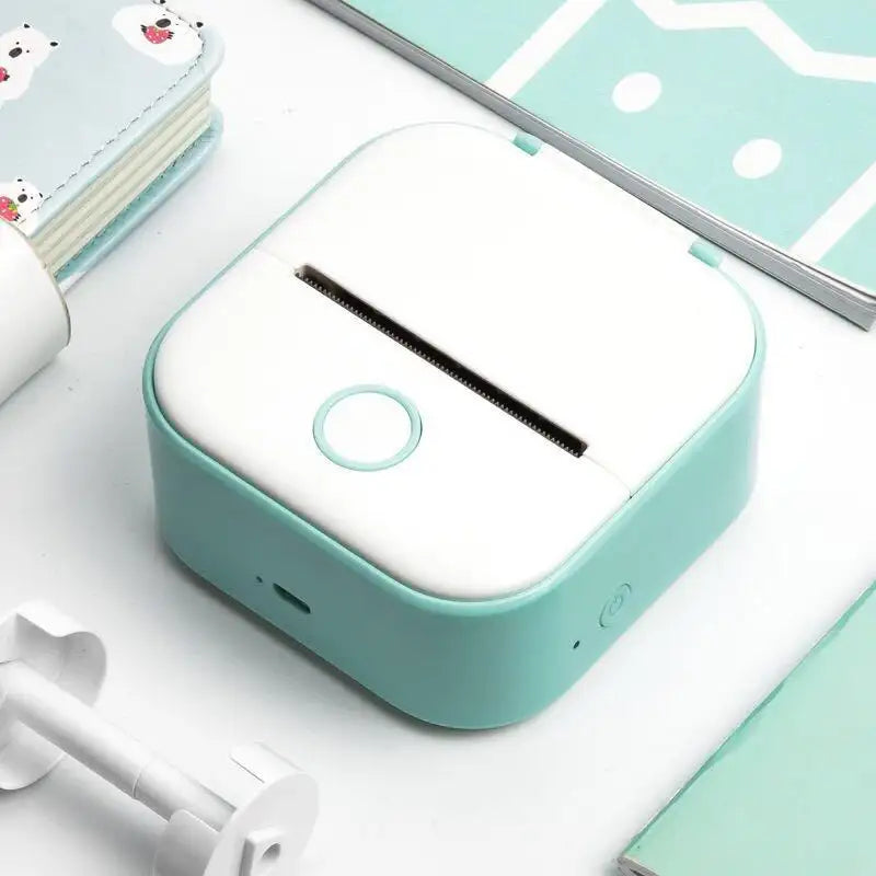 Portable Mini Printer for Students and Hobbyists, Bluetooth Thermal Label Printer - SJB-DIAMOND ELITES