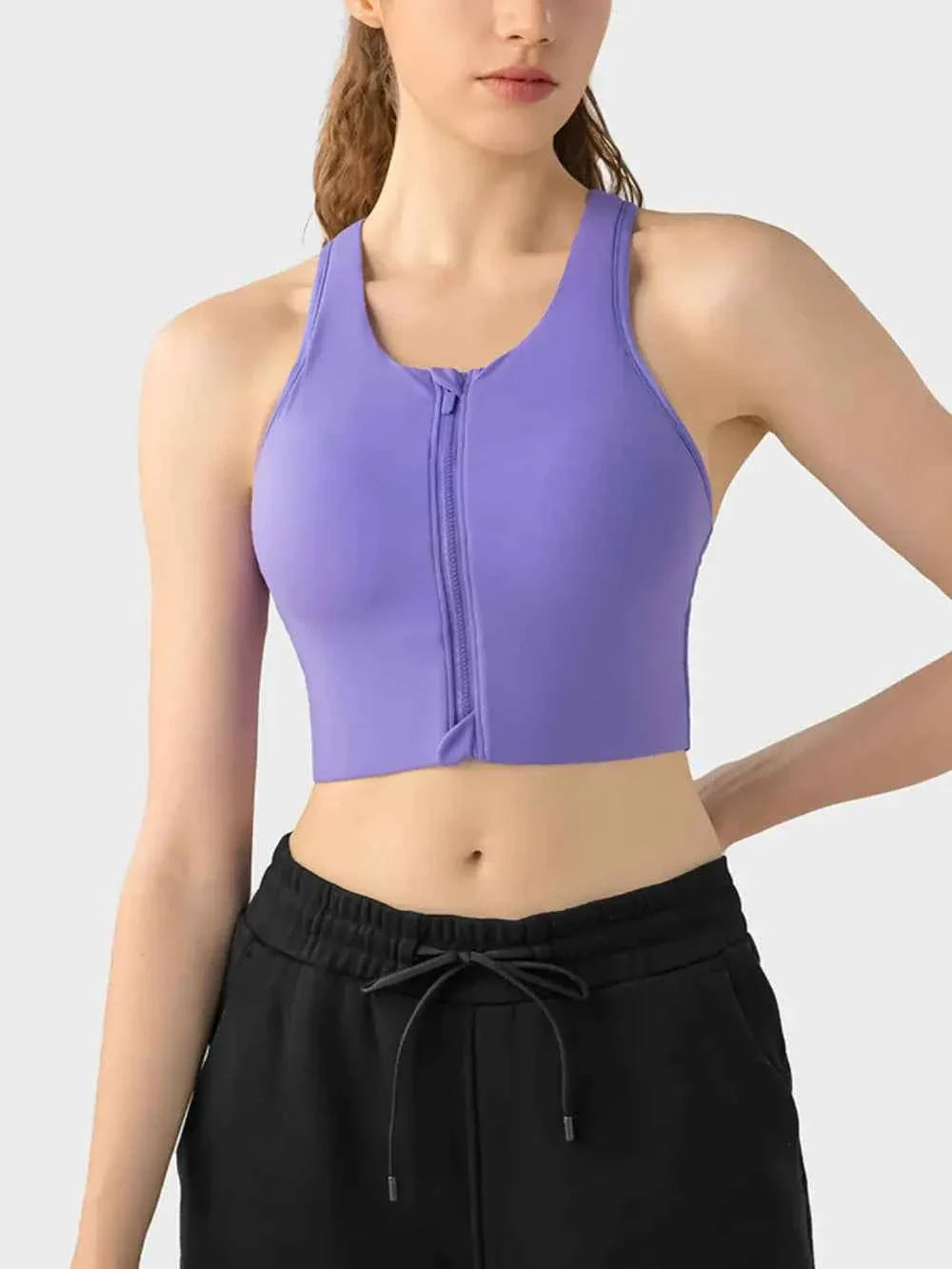 Millennia Wide Strap Sport Bra THRIXINE