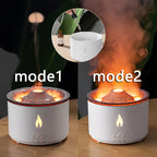 New Creative Ultrasonic Essential Oil Humidifier Volcano Aromatherapy Machine Spray Jellyfish Air Flame Humidifier Diffuser Pi-Mart