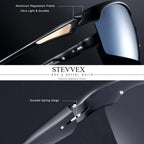 New Sports Eyewear Aluminium Sunglasses PolarizedAnti-Reflective shades For Women and Men With UV400 Protection - SJB-DIAMOND ELITES
