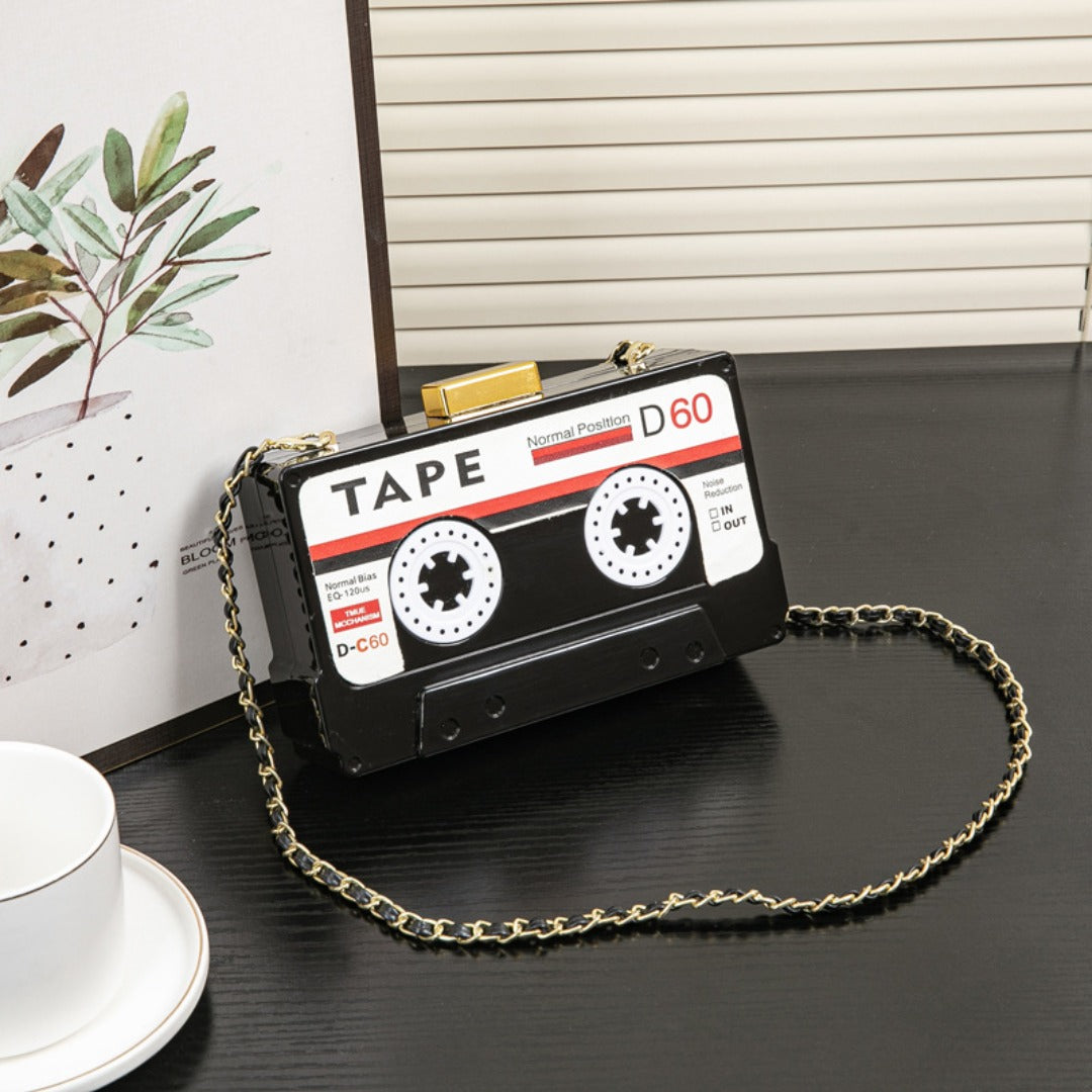 Tape Chain Clutch Purse, Clutch Purse, Clutch Purse Casual, Clutch Purse Party, Prom Bag, Party Purse, Prom Bags Clutch, evening Bags - SJB-DIAMOND ELITES