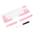 PBT Mechanical Keycaps with Cherry Blossom Design - SJB-DIAMOND ELITES