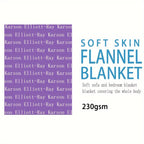1pc Unique Customized Blanket - Soft, Cozy, Personalized Gift for Son, Daughter, Friend with Exclusive Name - Perfect Birthday, Holiday, Anniversary Present Lootquake LLC