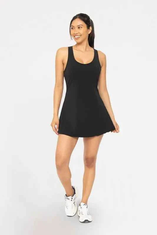 MONO B Adjustable Active A-line Dress THRIXINE