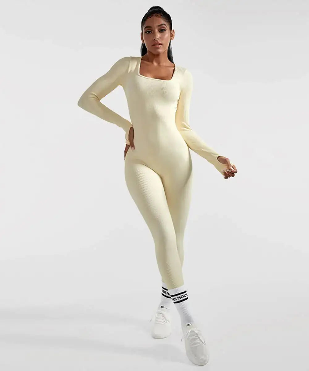 Long Sleeve Jumpsuit Pi-Mart