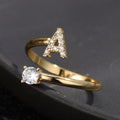 Adjustable Initial Letter Rings Pi-Mart