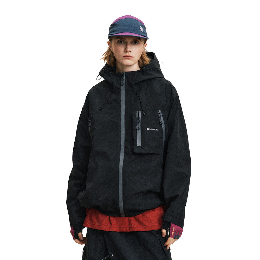 American High Street Fashion Brand Shell Jacket Hoodie Coat Pi-Mart