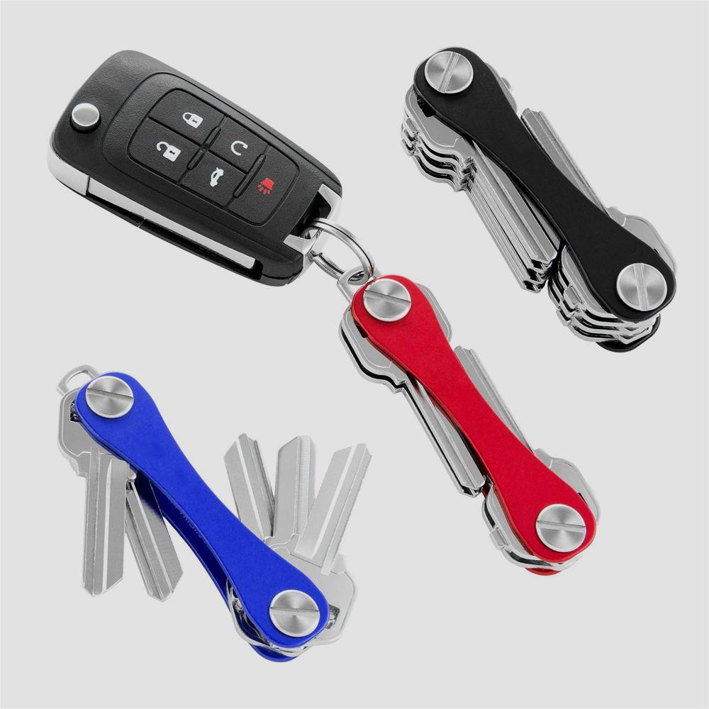 Metal Key Holder Compact Keychain Container Gadgets Pi-Mart