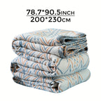 1pc Bohemian Style Sofa Blanket, Multi-functional Carpet, Thick Cotton Soft Sofa Sofa Cover