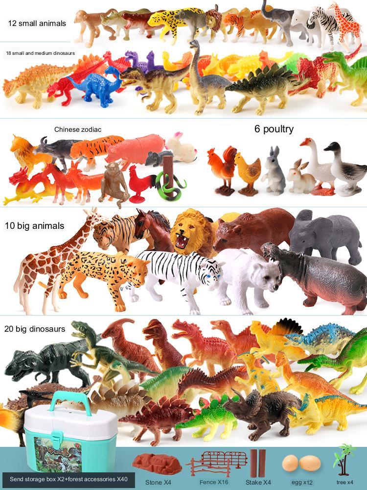 Simulation Of Animal Toy Model Sets Pi-Mart