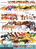 Simulation Of Animal Toy Model Sets Pi-Mart