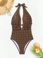 Women's Two-piece Casual Swimsuit P272 Decor - SJB-DIAMOND ELITES