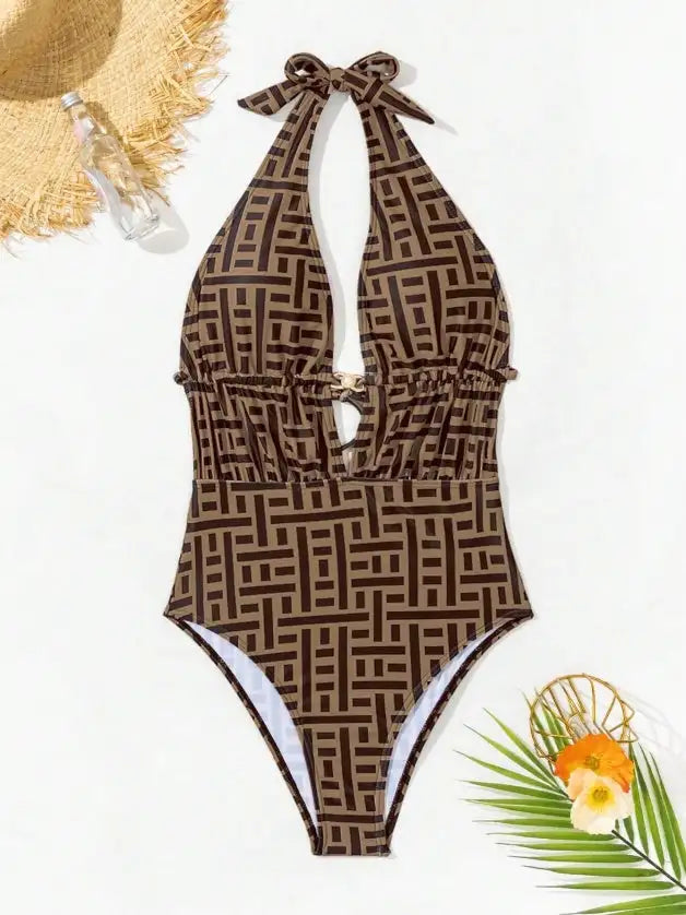 Women's Two-piece Casual Swimsuit P272 Decor - SJB-DIAMOND ELITES
