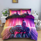 Cross-border Three-piece Bed Set Home Textile Four-piece Set Basketball Quilt Cover Thick Twill Wish Pi-Mart