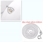 Heart-shaped hollow pendant Pi-Mart
