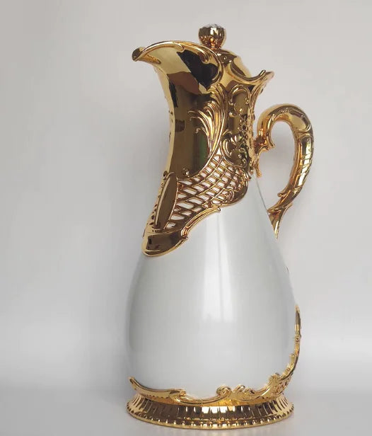 Turkish Gold Plated Thermos Pi-Mart