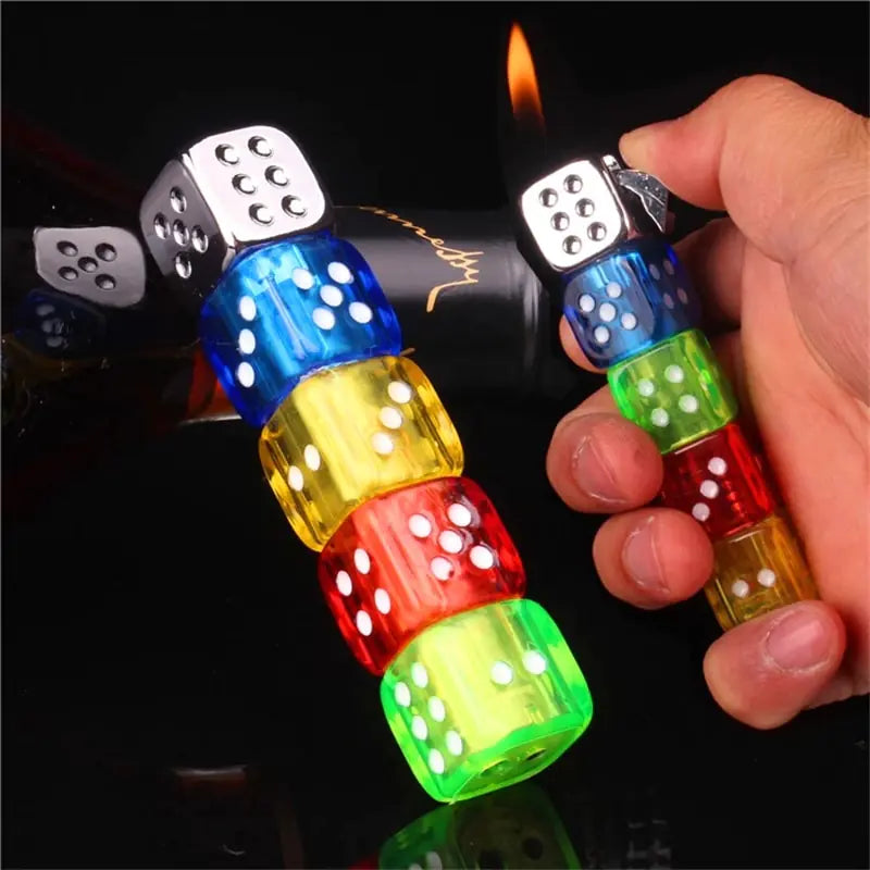 Novelty Funny Dice Type Free Fire Lighter Pi-Mart