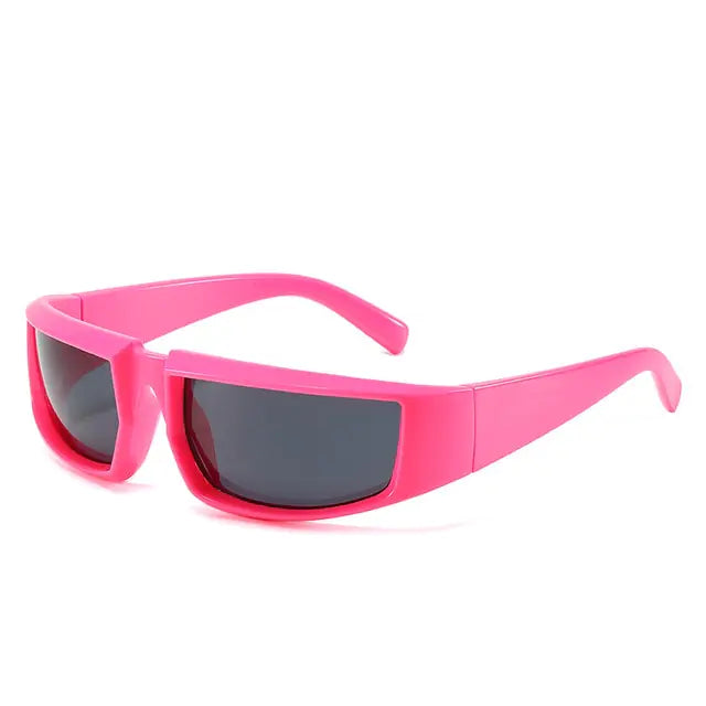 Y2K Sports Punk Sunglasses Women Men Pi-Mart