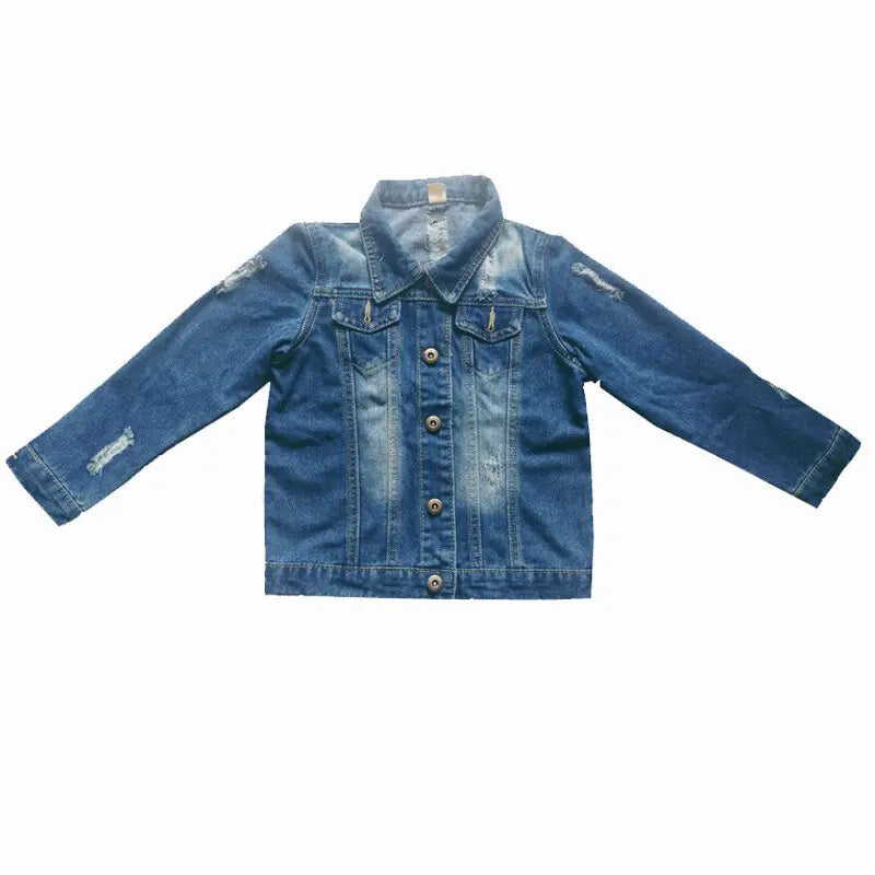 Family Matching Denim Jackets for Spring and Autumn