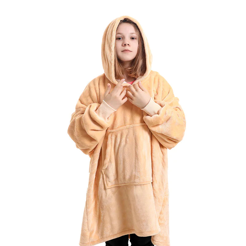 Hooded Pullover Sweater Women's Fall Winter Cold Protection