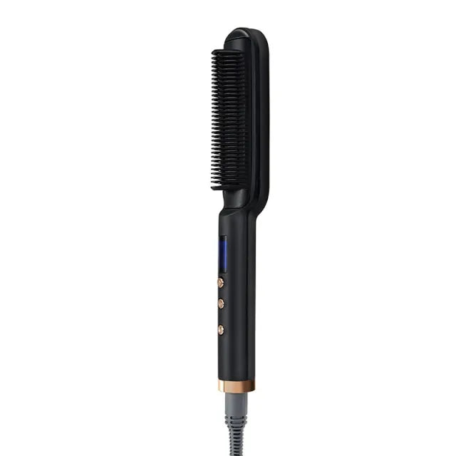 Straighteners Curling Hair Iron Hair Brush Pi-Mart