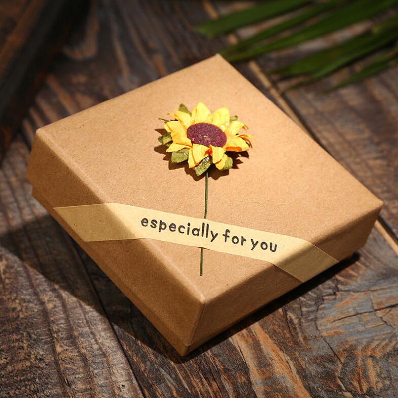 You Are My Sunshine Sunflower Necklace Women Men Pi-Mart