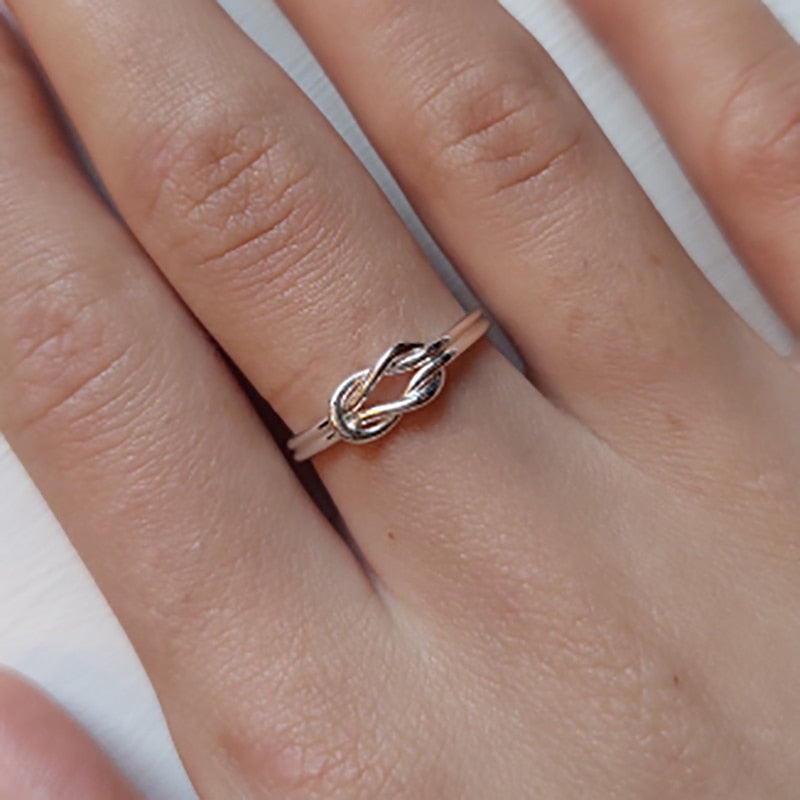 Knot Infinity Rings For Women Pi-Mart