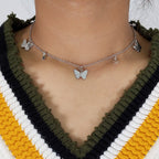 Pendant Butterfly Necklace - SJB-DIAMOND ELITES