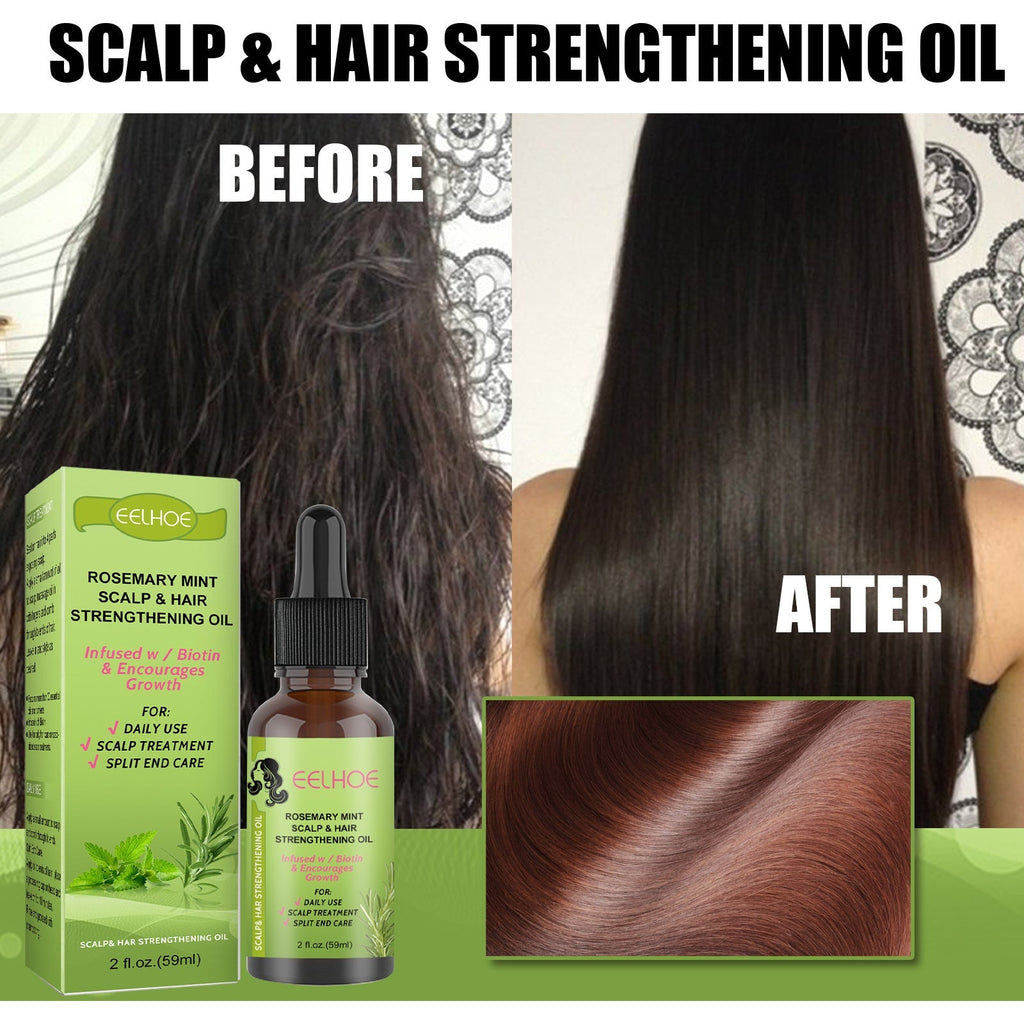 Rosemary Mint Hair Growth Fluid Scalp Massage Lootquake LLC