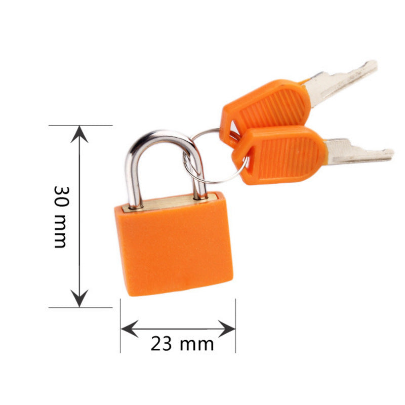 22MM Color Plastic Jacket Shell Padlock Pi-Mart