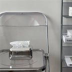 French Medieval Space Silver Tissue Box