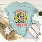 Baberaham Drinkin' Tee Peachy Sunday