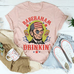Baberaham Drinkin' Tee Peachy Sunday