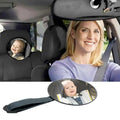Baby Car Mirror Safety View Back Seat Mirror Baby Facing Rear Ward Infant Care Square Safety Kids Adjustable Rearview Wide Car Safety Easy View Back Seat Mirror Baby Facing Rear Ward Child Infant Care Square Safety Baby Kids Monitor Car Accessories Stevvex