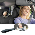 Baby Car Mirror Safety View Back Seat Mirror Baby Facing Rear Ward Infant Care Square Safety Kids Adjustable Rearview Wide Car Safety Easy View Back Seat Mirror Baby Facing Rear Ward Child Infant Care Square Safety Baby Kids Monitor Car Accessories Stevvex