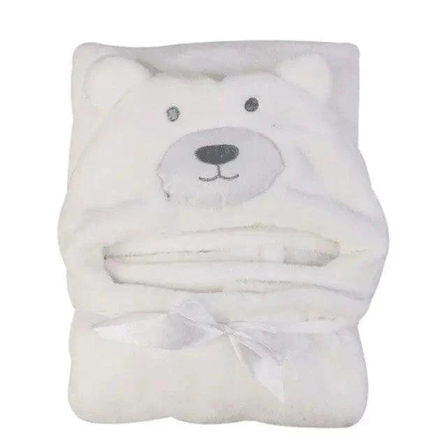 Baby Cartoon Hooded Towel Sleepwear Unique Soft Comfortable Bath Towel Elegant Babies Warm Indoor Cute Bathrobes Stevvex