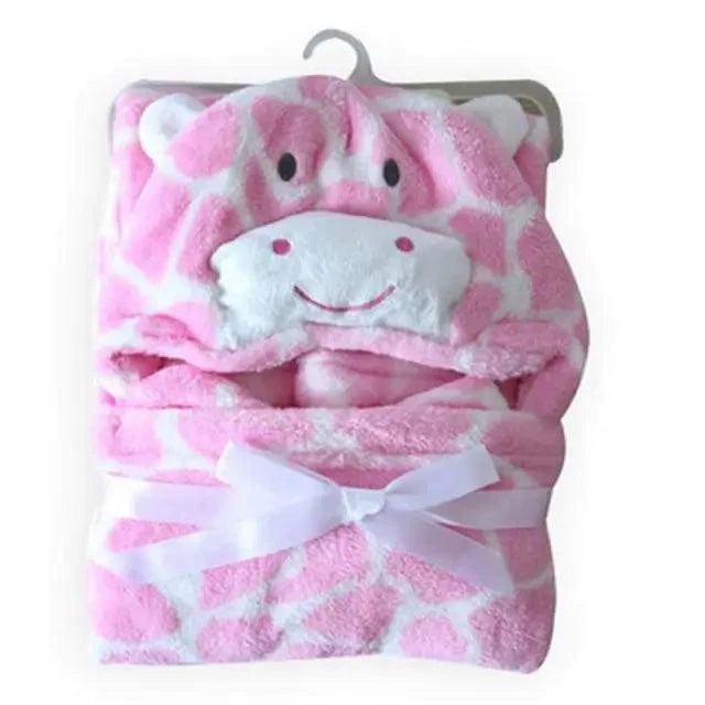 Baby Cartoon Hooded Towel Sleepwear Unique Soft Comfortable Bath Towel Elegant Babies Warm Indoor Cute Bathrobes Stevvex