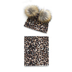 Baby Cotton Hat  Autumn Winter Children Scarf Hat Sets  Bowknot Ear Baby Girl Boy Warm Beanies Cap Neck Warmer Scarf Fleece Balaclava Hood Ski Mask Cold Weather Face Mask Neck Warmer Winter Nose Warmer Stevvex