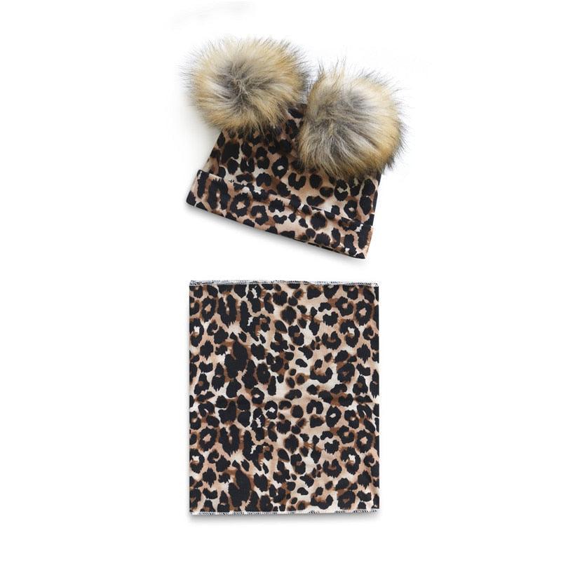 Baby Cotton Hat  Autumn Winter Children Scarf Hat Sets  Bowknot Ear Baby Girl Boy Warm Beanies Cap Neck Warmer Scarf Fleece Balaclava Hood Ski Mask Cold Weather Face Mask Neck Warmer Winter Nose Warmer Stevvex