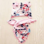 Baby Cotton Hat  Autumn Winter Children Scarf Hat Sets  Bowknot Ear Baby Girl Boy Warm Beanies Cap Neck Warmer Scarf Fleece Balaclava Hood Ski Mask Cold Weather Face Mask Neck Warmer Winter Nose Warmer Stevvex