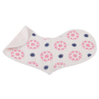 Baby Cotton Muslin Heart Bibs 2 Pack Absorbent For Newborns