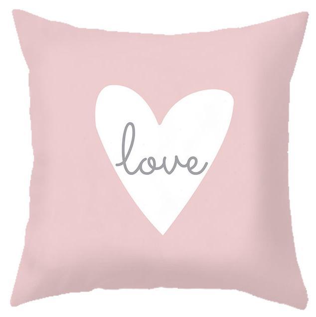 Baby Cushion Whale Print Kids Decoration Cute Rabbit Bear Eyelashes Love Decorative Bunny Pillow Case Cute Animal Little White Rabbits Pillows For Home  45x45CM Stevvex
