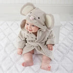Baby Cute Mini Cartoon Bathrobes Soft Comfortable Bathrobe Warm Bath Towel For Babies Infants Beach Indoor Towel Durable Blankets Stevvex